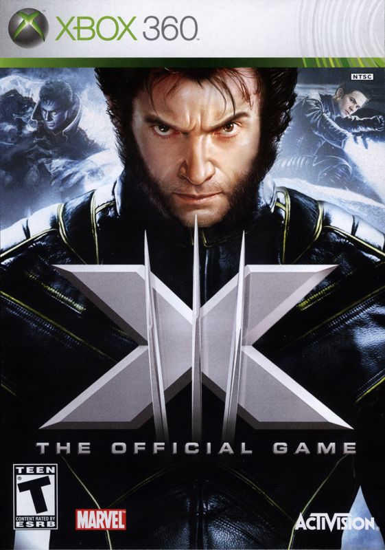 X-Men: The Official Game box art for Xbox 360